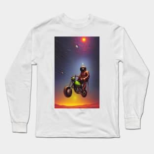 Motorbike Wormhole Long Sleeve T-Shirt